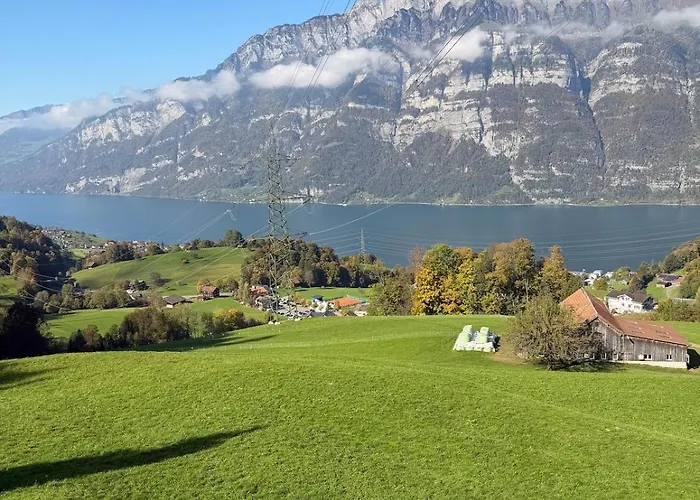 Gemuetliches Mit Kamin&seeblick In Flumserberg Dom wakacyjny